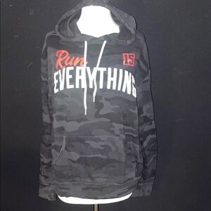 Flag Nor Fail Black Camo Hoodie